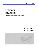 Citizen Systems CLP-7201e User manual