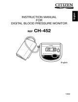 Citizen CH-452 User manual