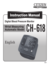 Citizen CH-618 User manual