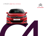 CITROEN C4 Quick start guide