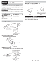 Clarion CAA-185-200 User manual