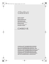 Clarion CX501E User manual