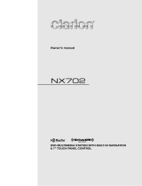 Clarion NX702 User manual