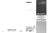 Clarion RDX755Dz User manual