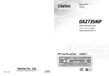 Clarion DXZ735MP User manual