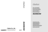 Clarion MAX983HD User manual