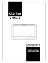 Clarion VMA633 User manual