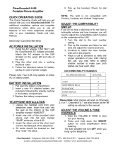 ClearSounds IL95 User manual