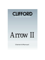 Clifford Arrow II User manual