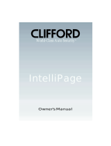 Clifford IntelliPage System Car Alarm User manual