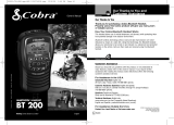 Cobra BT200 User manual
