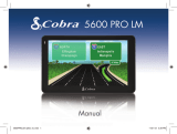 Cobra Electronics 5xxx 5600 Pro LM Quick start guide