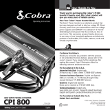 Cobra CPI 1500 User manual