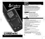 Cobra LI 4900 WXC User manual