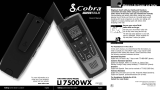 Cobra Electronics LI 7500 WX User manual