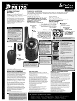 Cobra Electronics PR 170 User manual