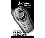 Cobra Electronics PR240 User manual