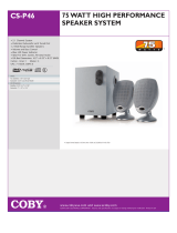 COBY electronic CS-P46 User manual