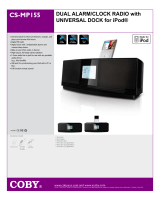 Coby CS-MP125 User manual