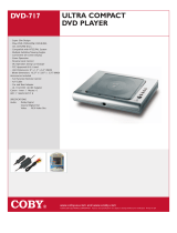 COBY electronic COBY DVD-717 User manual
