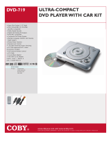 COBY electronic DVD-719 User manual