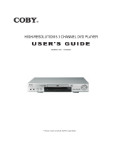 Coby DVD606 User manual