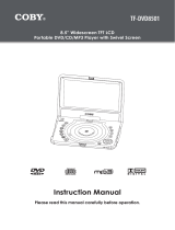 COBY electronic TF-DVD8501 User manual