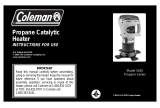 Coleman 5035 User manual