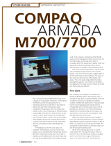 Compaq ARMADA M700/7700 User manual
