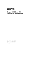 Compaq R6000 User manual