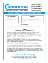 Connerton Co RLRB-A User manual