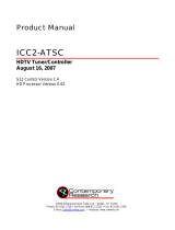 Contemporary Research ICC2-ATSC User manual