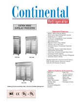 Continental Refrigerator 1FE-GD User manual