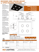RSA Lighting Combolight GR Series GR430MH User manual