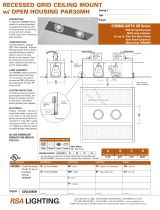 RSA Lighting COMBOLIGHT GR230MH User manual