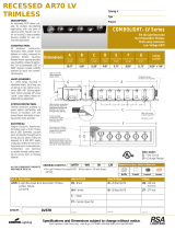 RSA Lighting COMBOLIGHT LV570 User manual