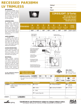 Cooper Lighting Combolight LV Series LV810MH User manual