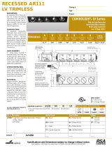 Cooper Lighting LV Series User manual