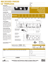 RSA Lighting Combolight LV Series LV3000IS User manual