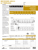 Cooper Lighting Combolight LV1250 User manual