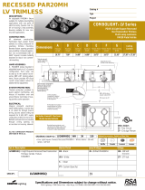 Cooper Lighting COMBOLIGHT LV240MHSQ User manual