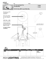 Cooper Lighting MS5008 User manual