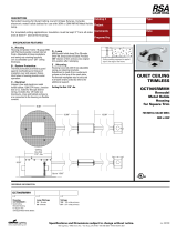 Cooper Lighting QCT905RMMH User manual