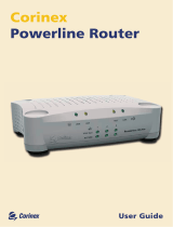 Corinex Powerline Router User manual