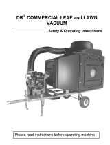 Country Home Products LEAF and LAWN VACUUM User manual