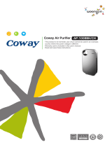 Coway Air Purifier AP-1008DH User manual