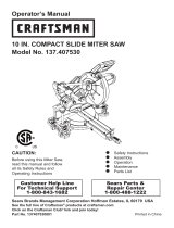 Craftsman SM2509RC Owner's manual