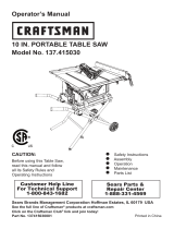 Craftsman JT2504RC Owner's manual