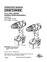 Craftsman 315115350 User manual