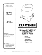 Craftsman 338.17923 User manual